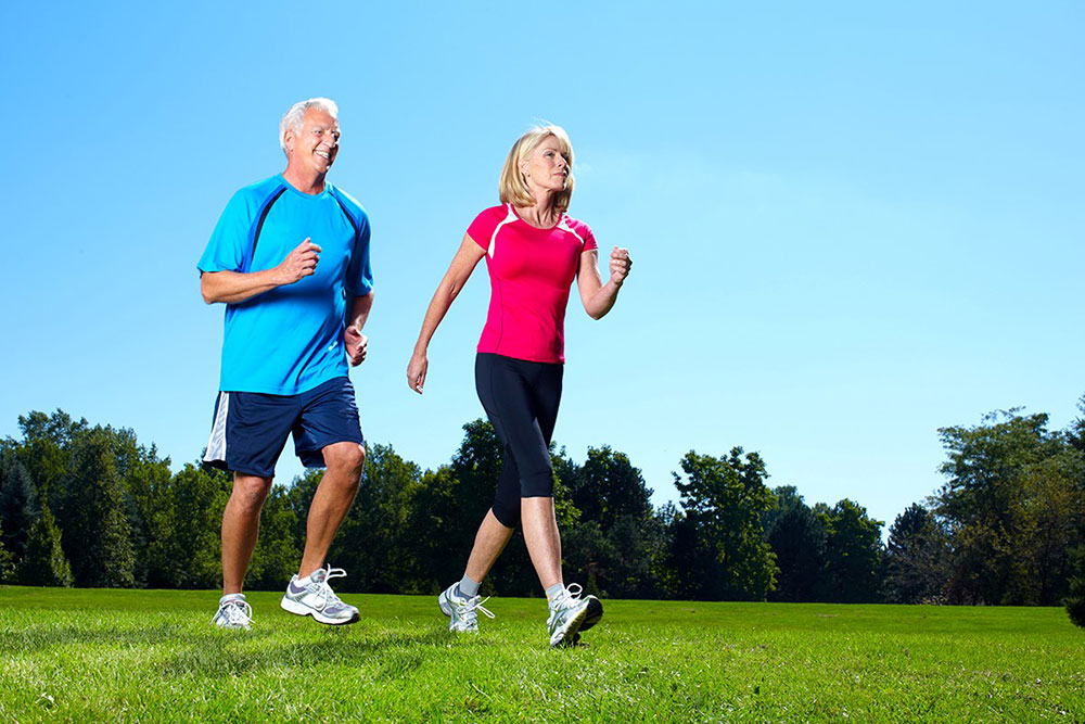 Mature Couple Has a Walk After Taking HGH and Testosterone Together