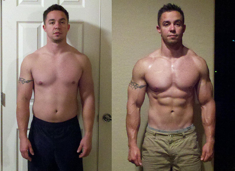 Testosterone Replacement Therapy Before and After Pictures Mikes Results